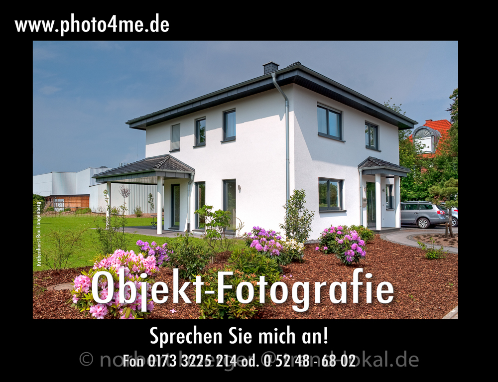 Werbebanner Haus